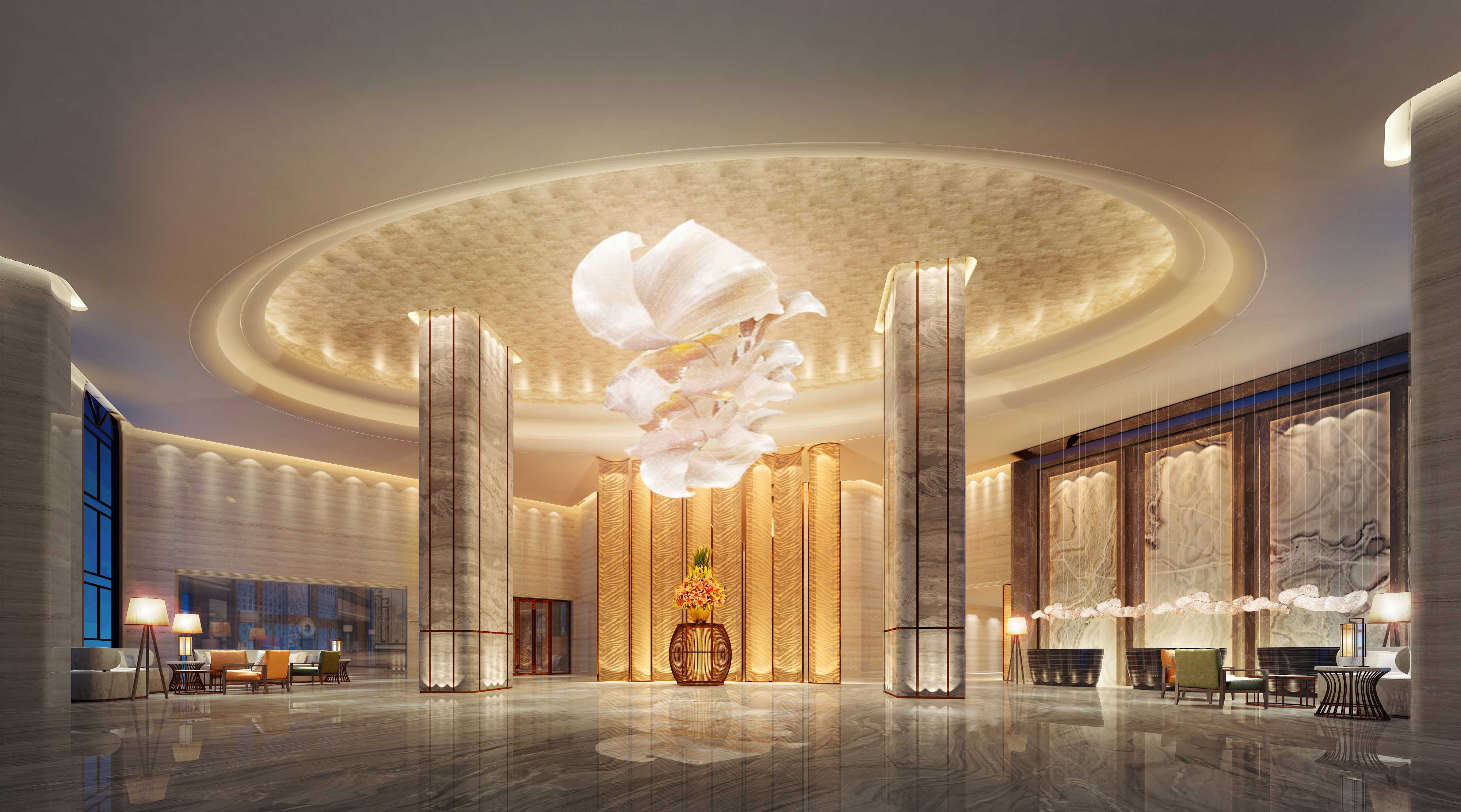 Die Fünf-Sterne-Lobby